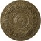 Ekena Millwork Rose Ceiling Medallion (Fits Canopies up to 13 1/2"), 33 7/8"OD x 2 3/8"P, Mississippi Mud Crackle CM33ROMMC - alternate 1